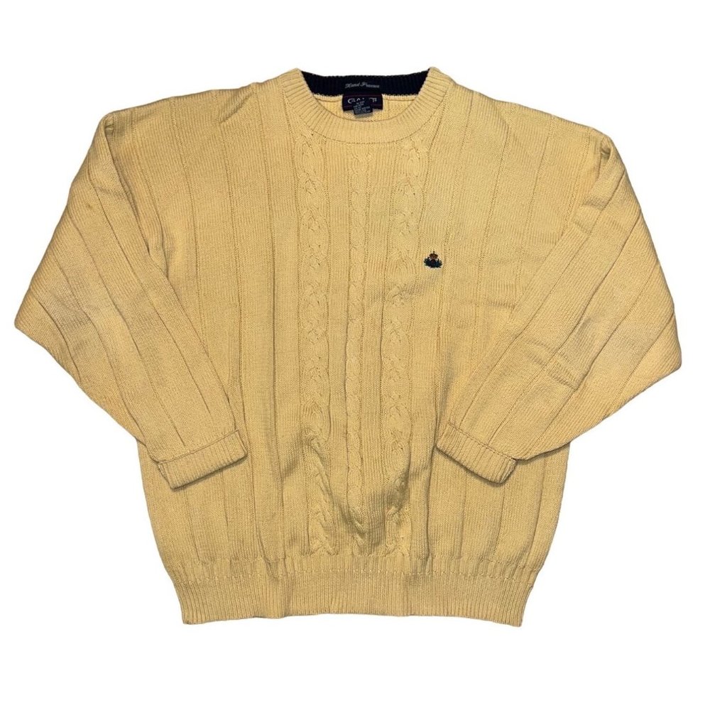 Vintage Ron Gant 3D EUC Sweater SZ XL